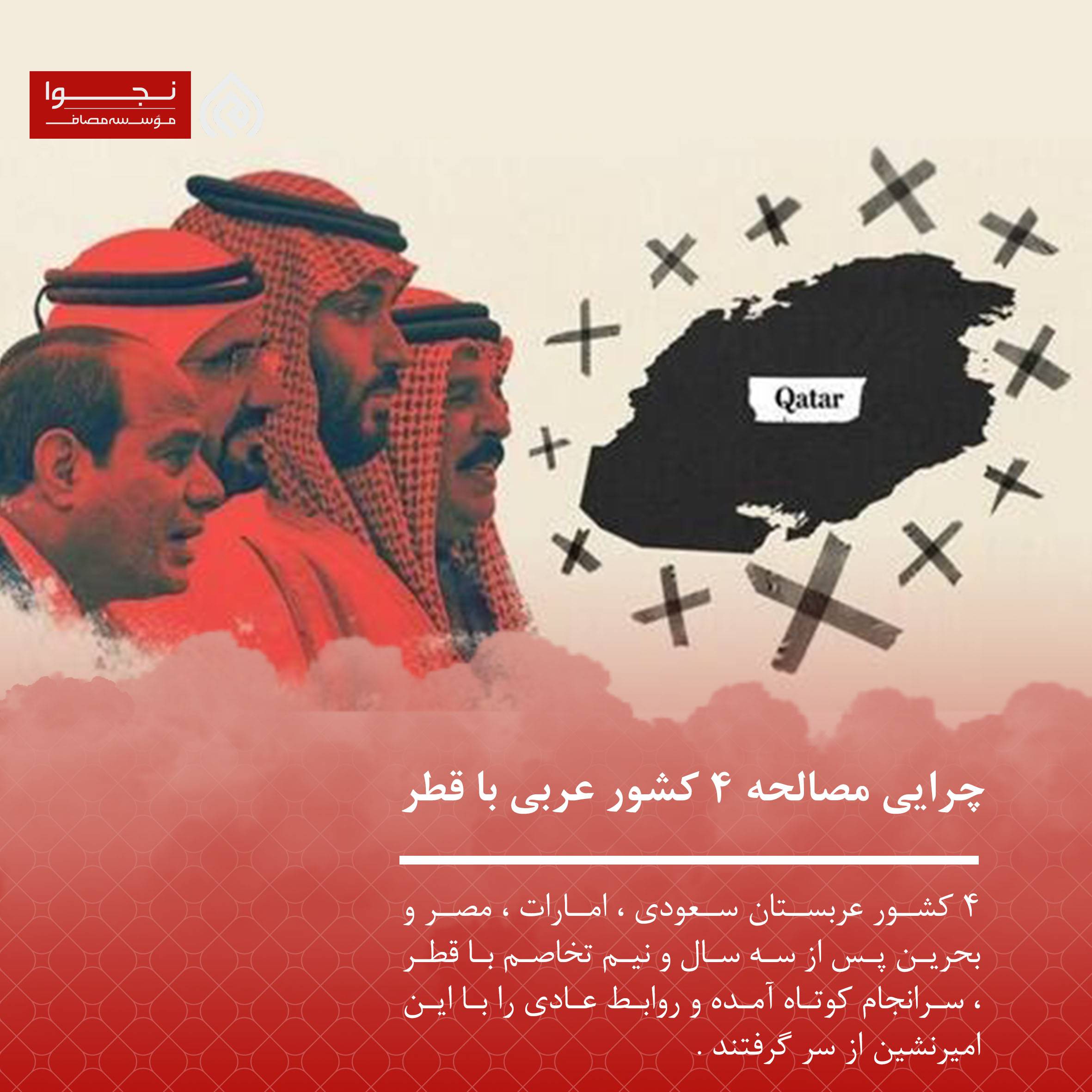 چرایی مصالحه ۴ کشور عربی با قطر